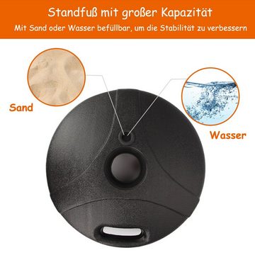 COSTWAY Boxsack Punchingball, mit Boxhandschuhe & Handpumpe