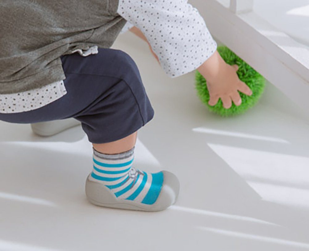 Attipas Ergonomische Baby Lauflernschuhe Hauschuhe, Sockenschuhe Kinder - Lauflernschuh