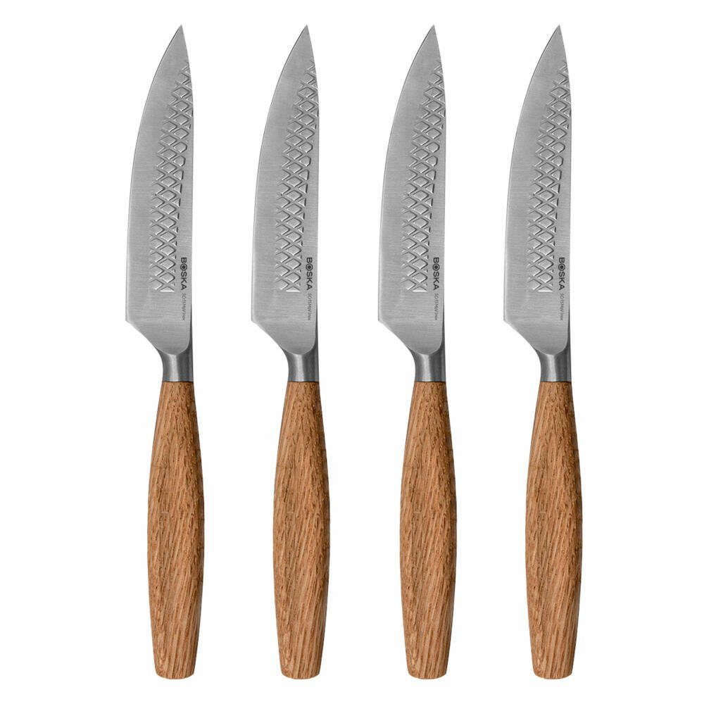 BOSKA HOLLAND Messer-Set Steakmesser Oslo+ 4er Set (Set, 4-tlg)