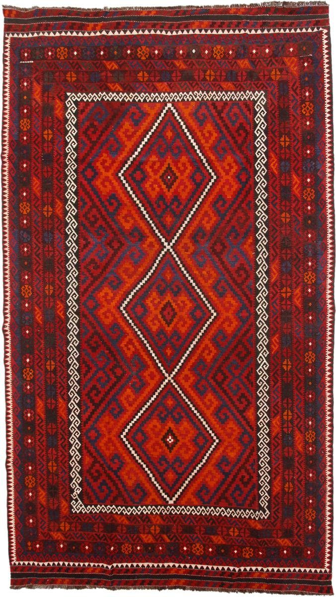 Orientteppich Kelim Afghan Antik 3 rechteckig, 257x447 Trading, Orientteppich, Handgewebter Höhe: mm Nain