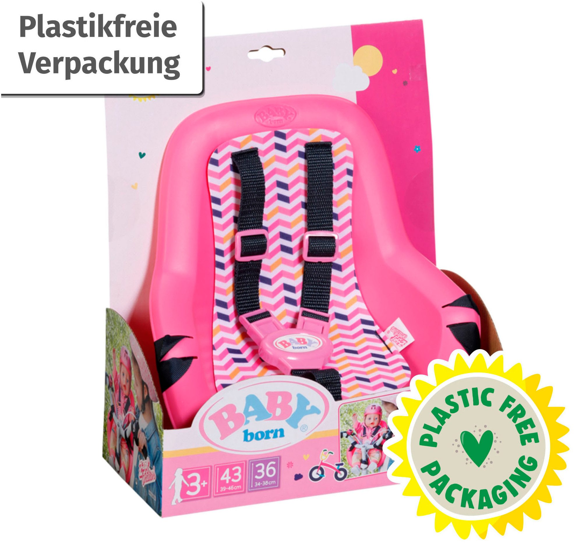 Doll Bike Seat – Puppen-Fahrradsitz Aus Robustem PP – Mit Sicherheitsgurt, Einfache Montage – Perfektes Geschenk Für Mädchen! Doll Bike Seat – Puppen-Fahrradsitz Aus Robustem PP – Mit Sicherheitsgurt, Einfache Montage – Perfektes Geschenk Für Mädchen!