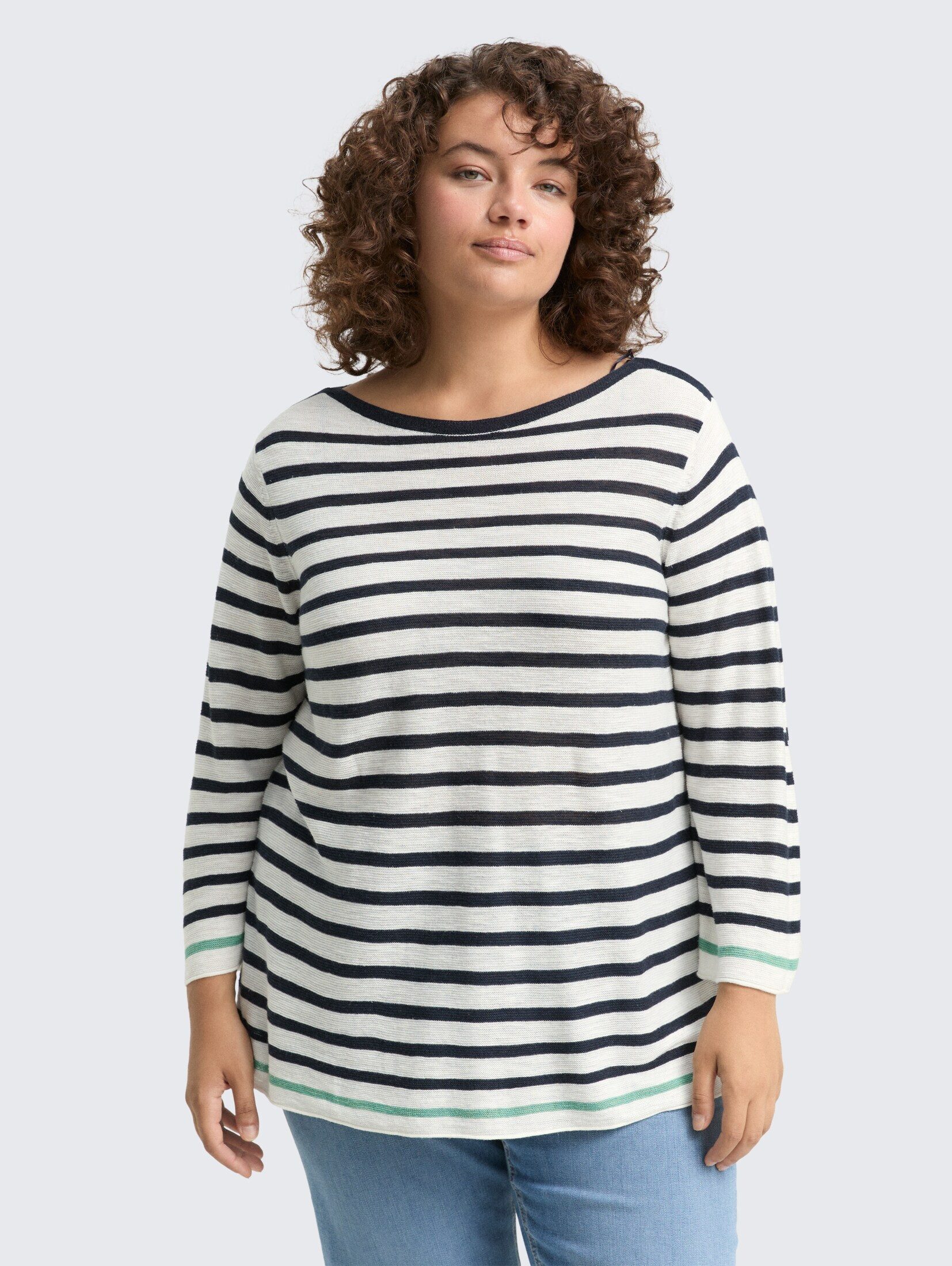 TOM TAILOR PLUS Strickpullover Pullover & Strickjacken Plus Size - Strickpu günstig online kaufen