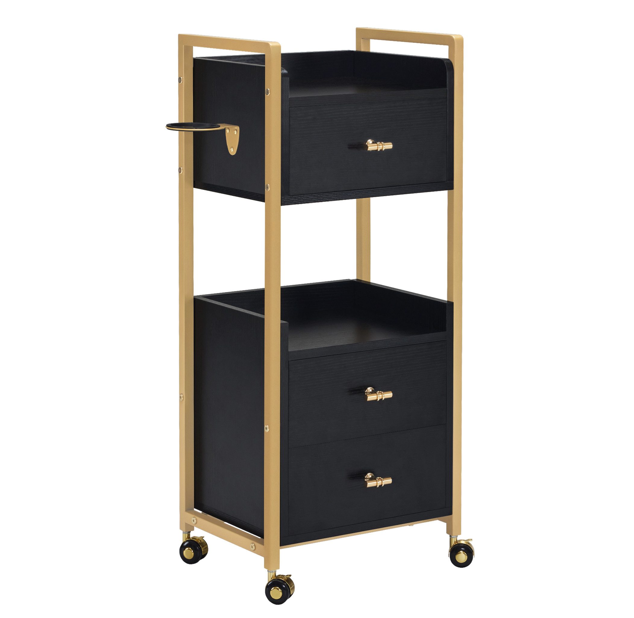 MCombo Servierwagen M MCombo Friseurwagen mit Rollen & 3 Schubladen, Servie günstig online kaufen