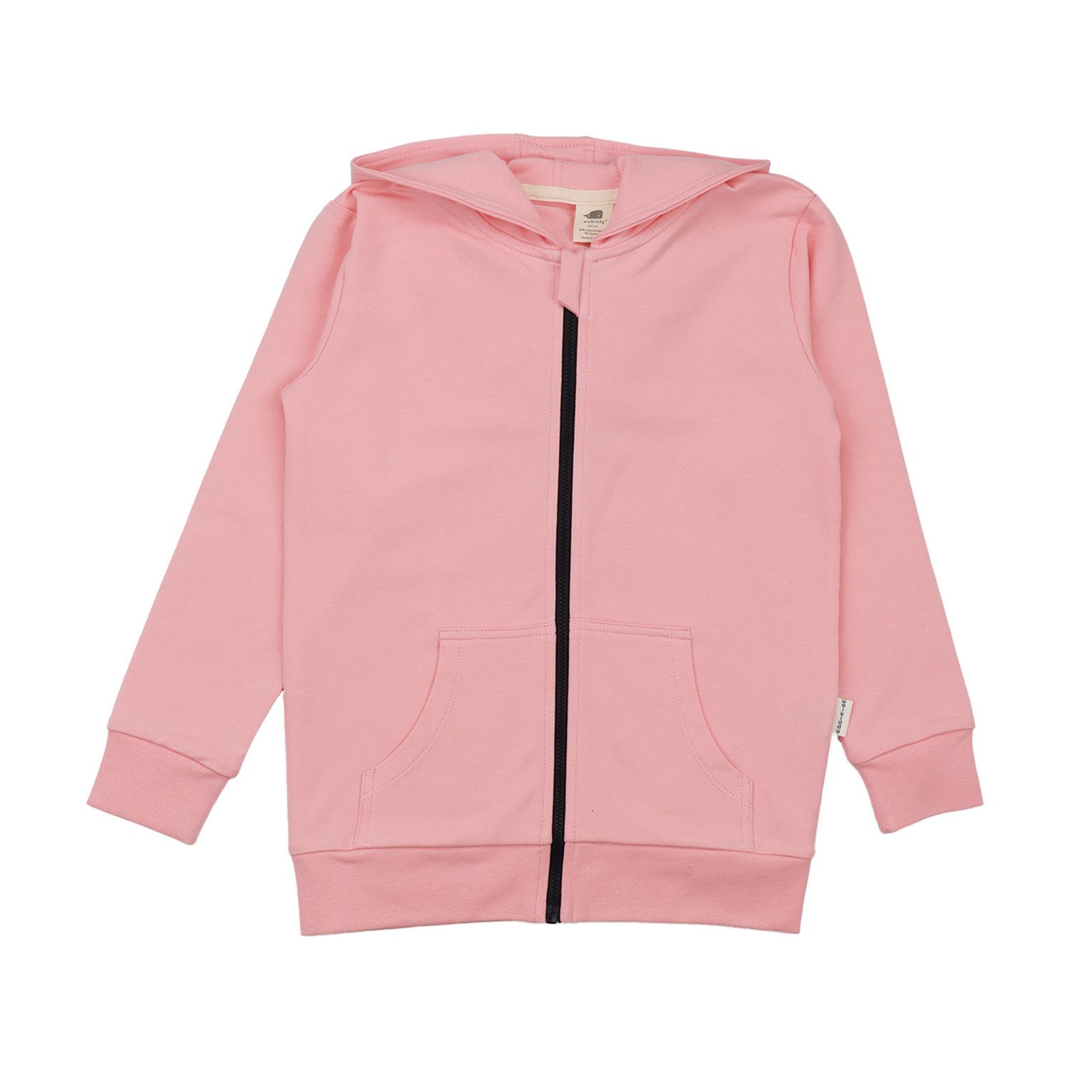 Walkiddy Sweatjacke Walkiddy Kinder Bio Baumwolle GOTS Rosa nachhaltig - Bio Baumwolle,GOTS, Kinderbekleidung,nachhaltige Klamotten,Shorts