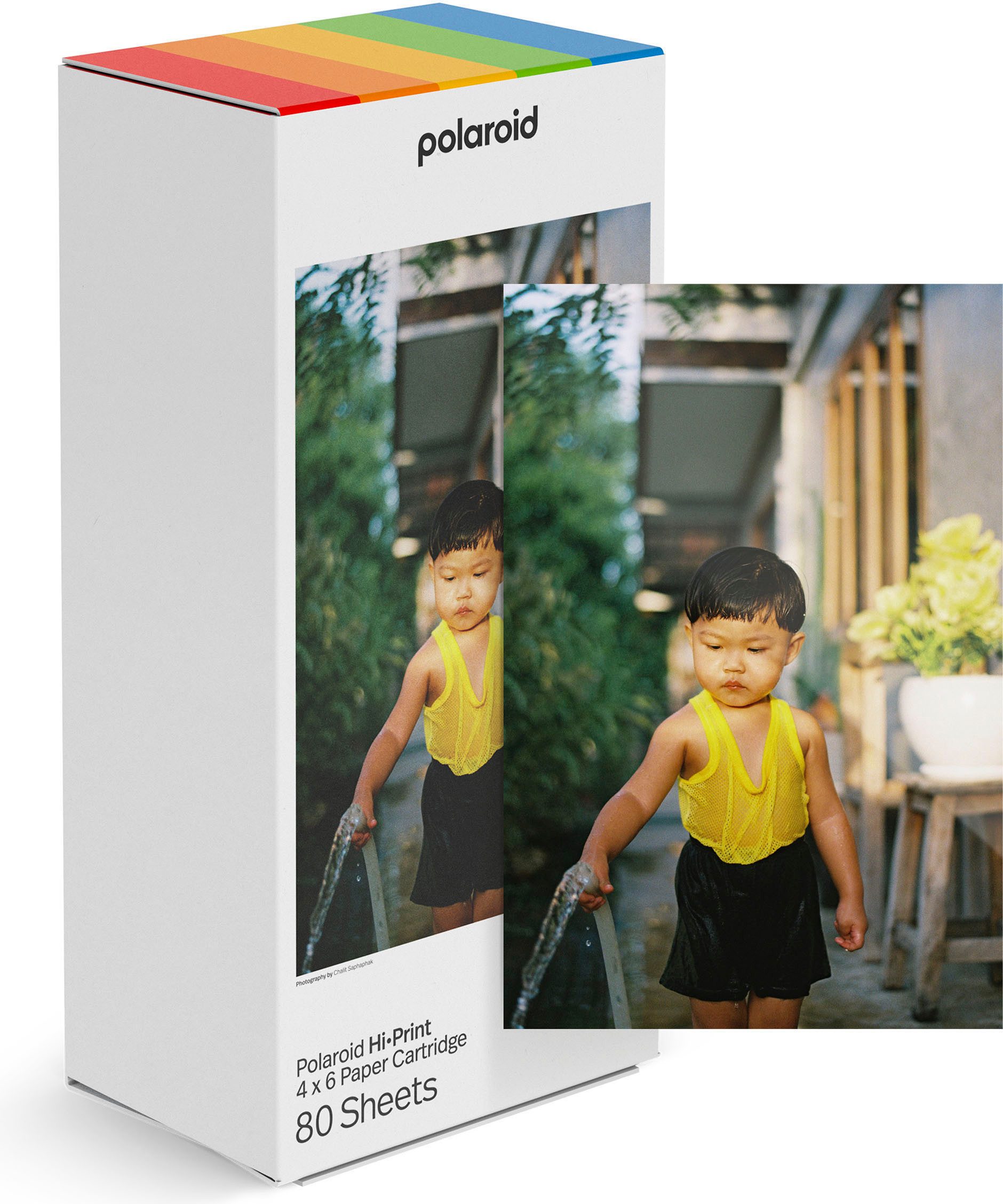 Polaroid Fotopapier Hi-Print 4×6 Papierkassette - 80 Blatt