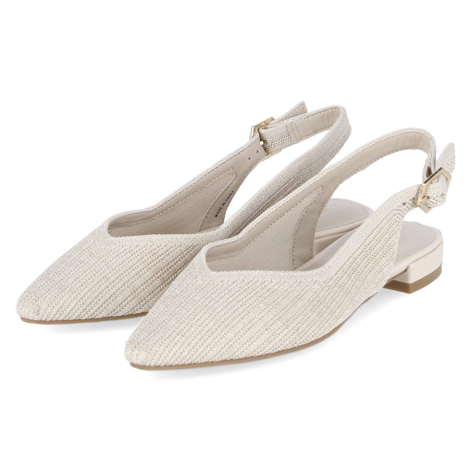 La Strada La Strada 2501237 4021 Damen Textil beige Slingpumps