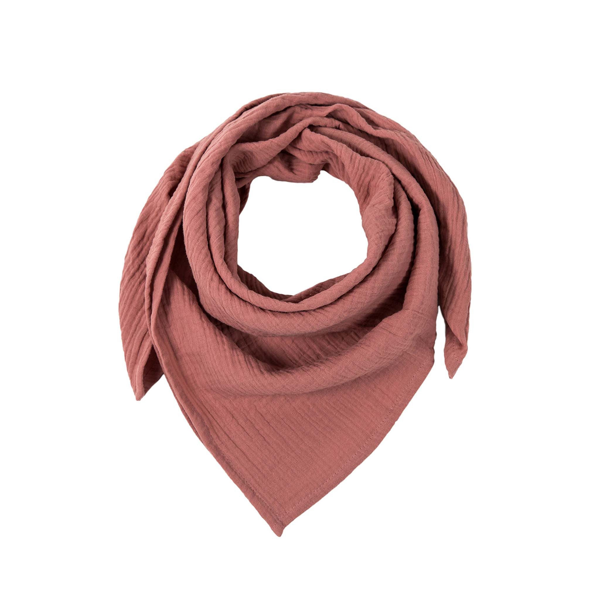hutch&putch Halstuch Kinder (6-14 Jahre) Musselin Schal Dreieckstuch 100% Bio-Baumwolle, (1-St), Kuschelig, Vegan. Atmungsaktiv und Temperaturregulierend