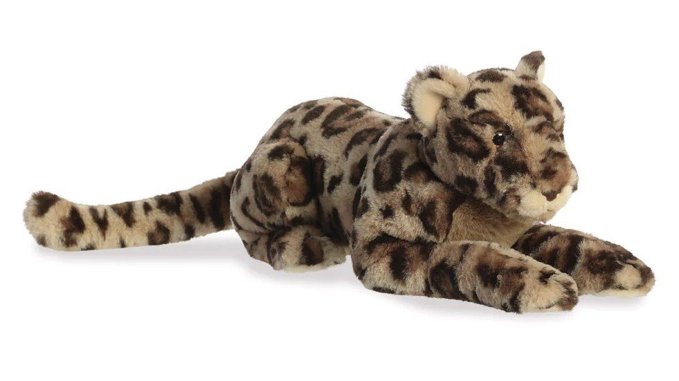 Aurora World Plüschfigur Aurora 03525 - Borealis Jira Jaguar, Luxe Boutique Plüschtier, 50 cm