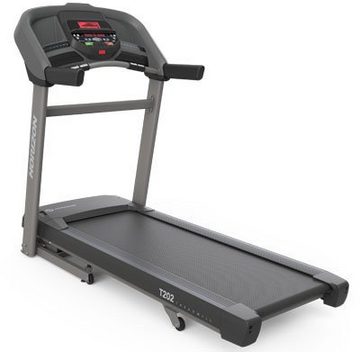 Horizon Fitness Laufband T202, mit integriertem Ventilator und Lauffläche von 152/51 cm