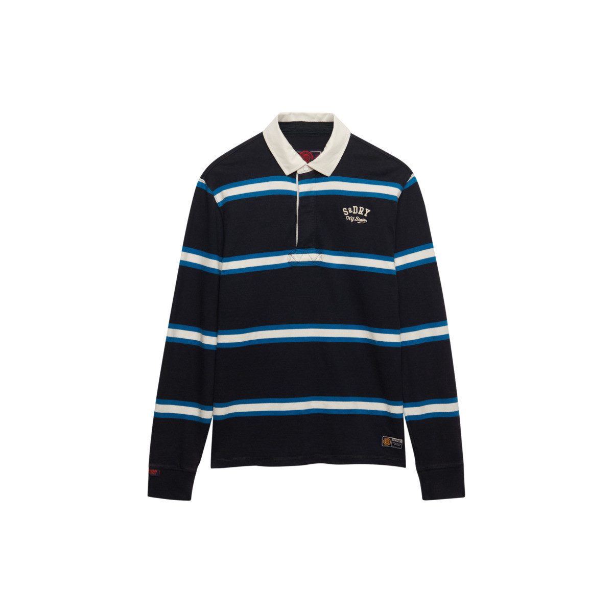 Superdry Sweatshirt Vintage Athletic Stripe Rugby Herren Pullover, Shirt, Sweater, Langarmshirt, Dress