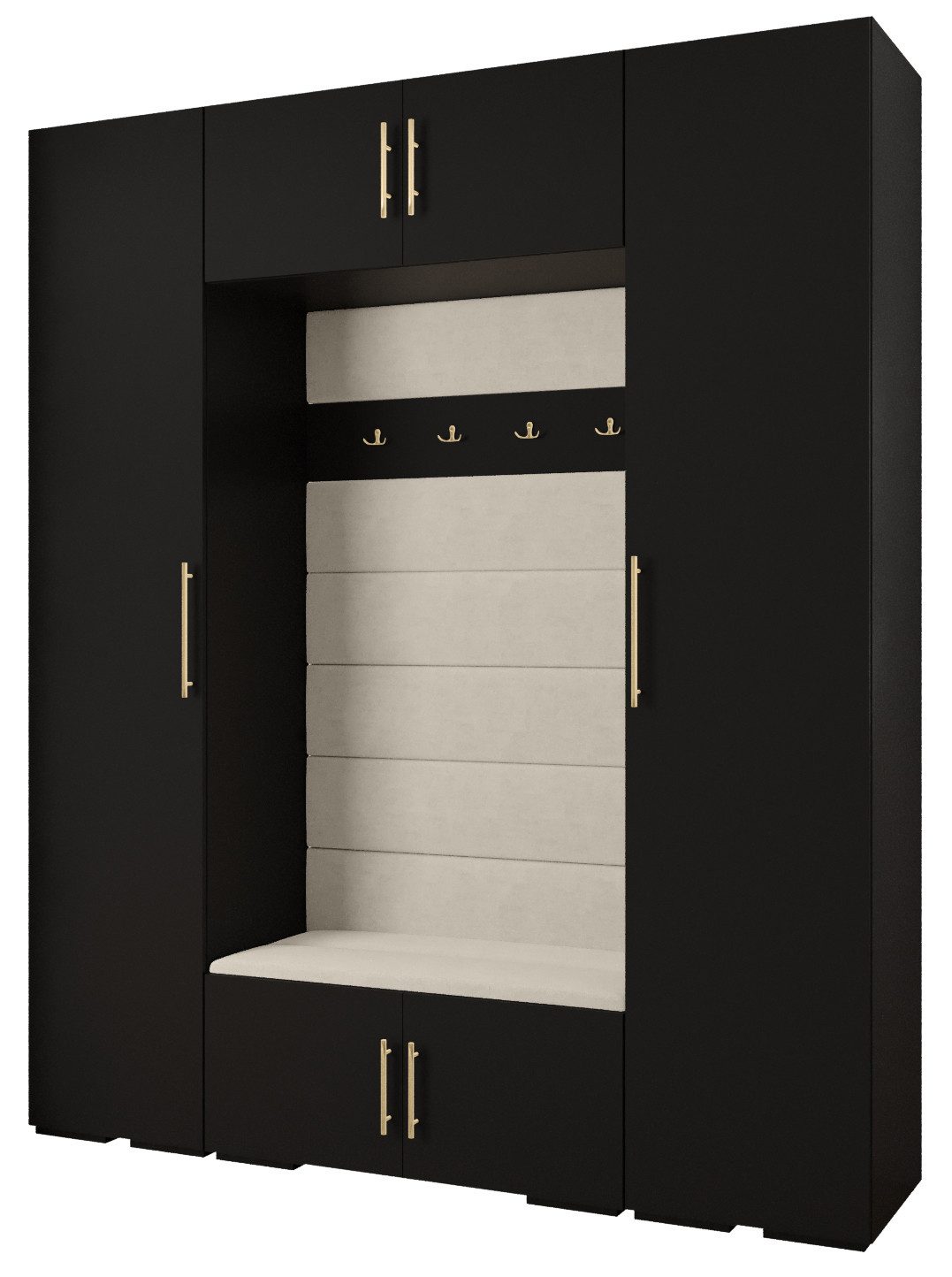 ABIKS MÖBEL Kompaktgarderobe INOVA 3 SATZ günstig online kaufen