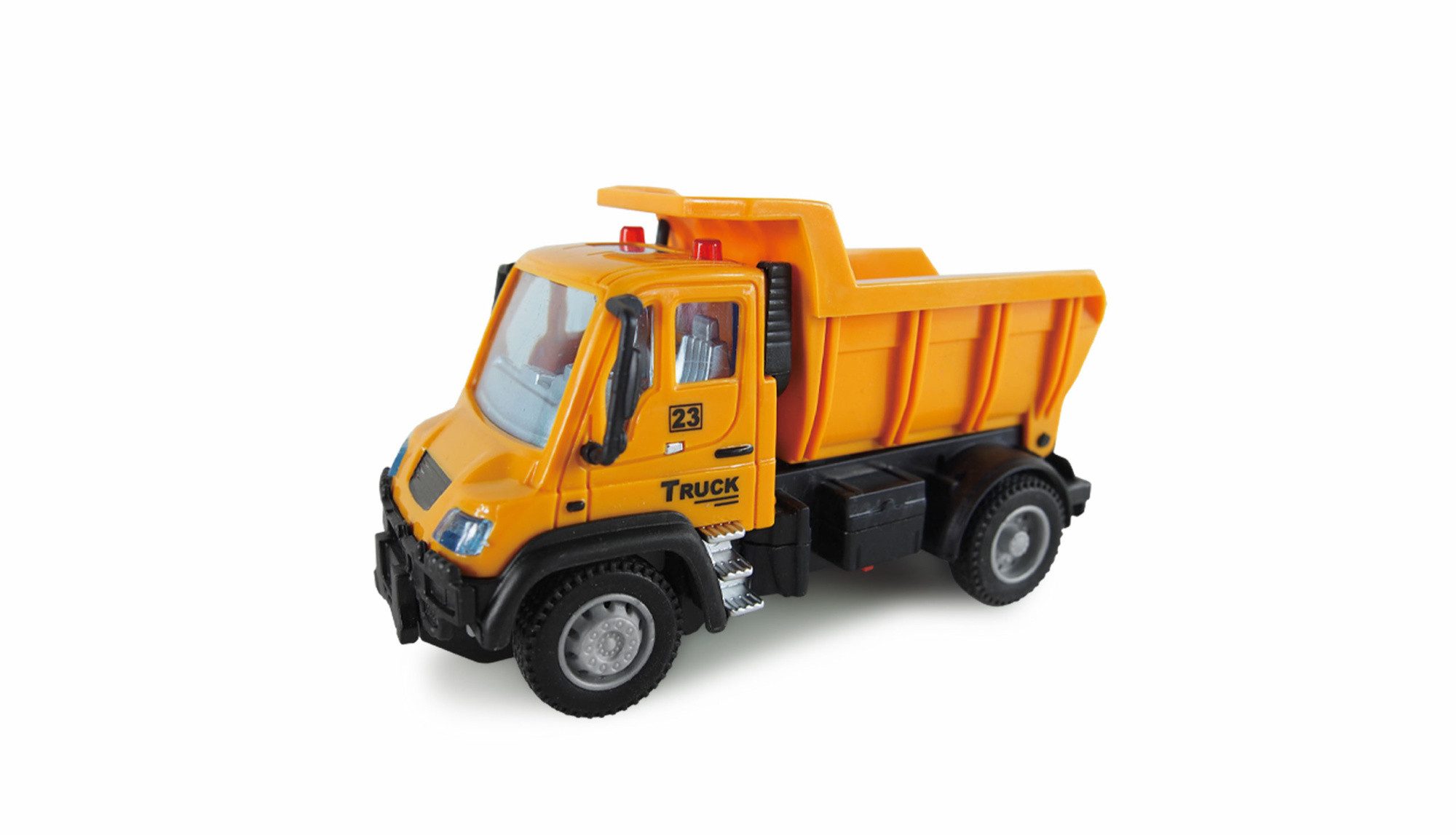 RC-Bagger Amewi Mini Truck Kipper 1:64 RTR 2,4GHz gelb
