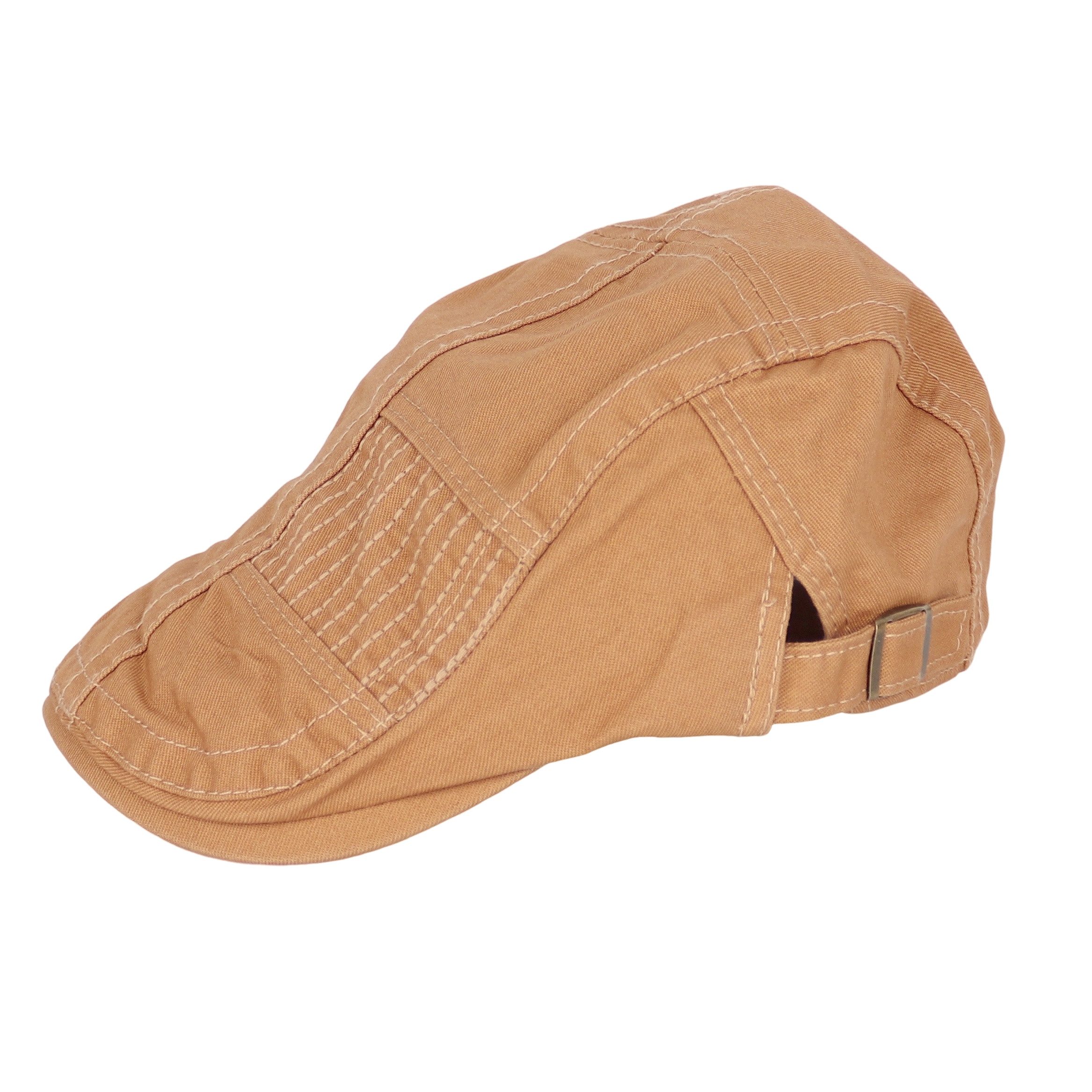 MIRROSI Schiebermütze mit Shirm, in washed Look, aus 100% Baumwolle (Outdoor Cap, Feldmütze, Kappe) Atmungsaktiv, Einheitsgröße, Unisex, Damen Herren