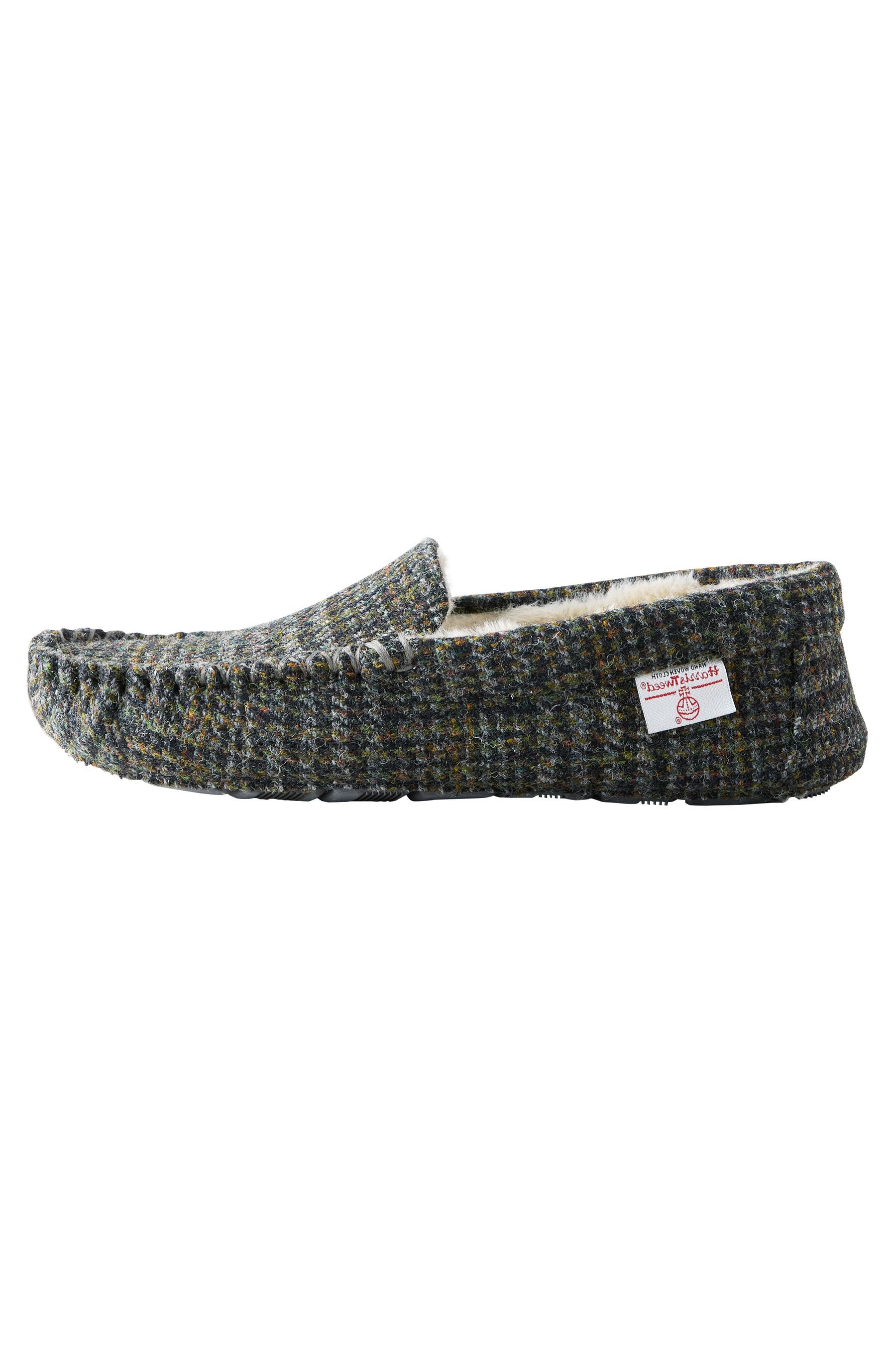 Harris-Tweed Slipper Hausschuh