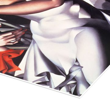 Posterlounge Poster Tamara de Lempicka, Porträt von Ira P., Lounge Illustration