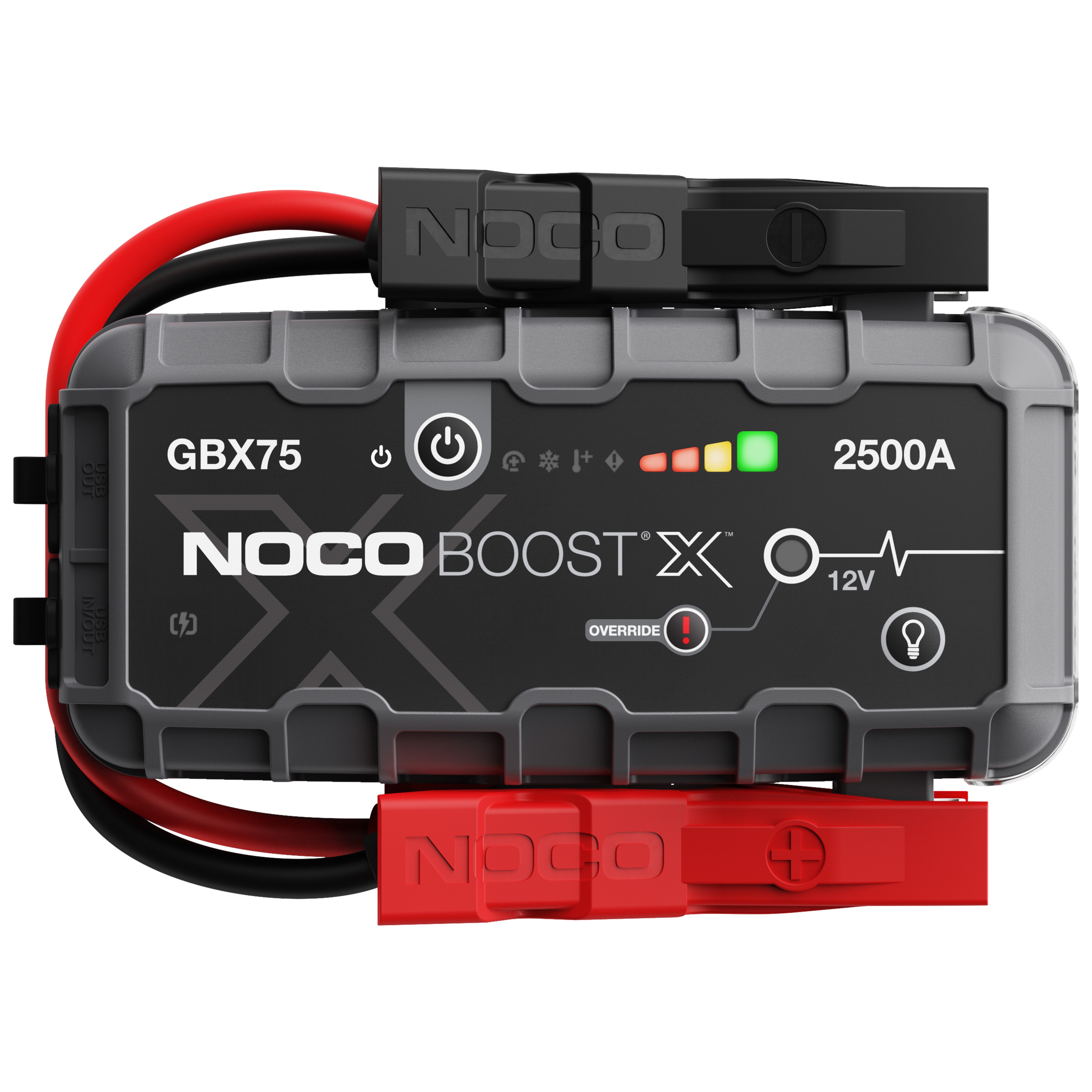 Noco NOCO GBX75 12V 2500A Starthilfe Starthilfegerät NOCO GBX75 (12 V, 1 St), Hohe Starthilfe mit USB-C Power Delivery und schnellem Laden