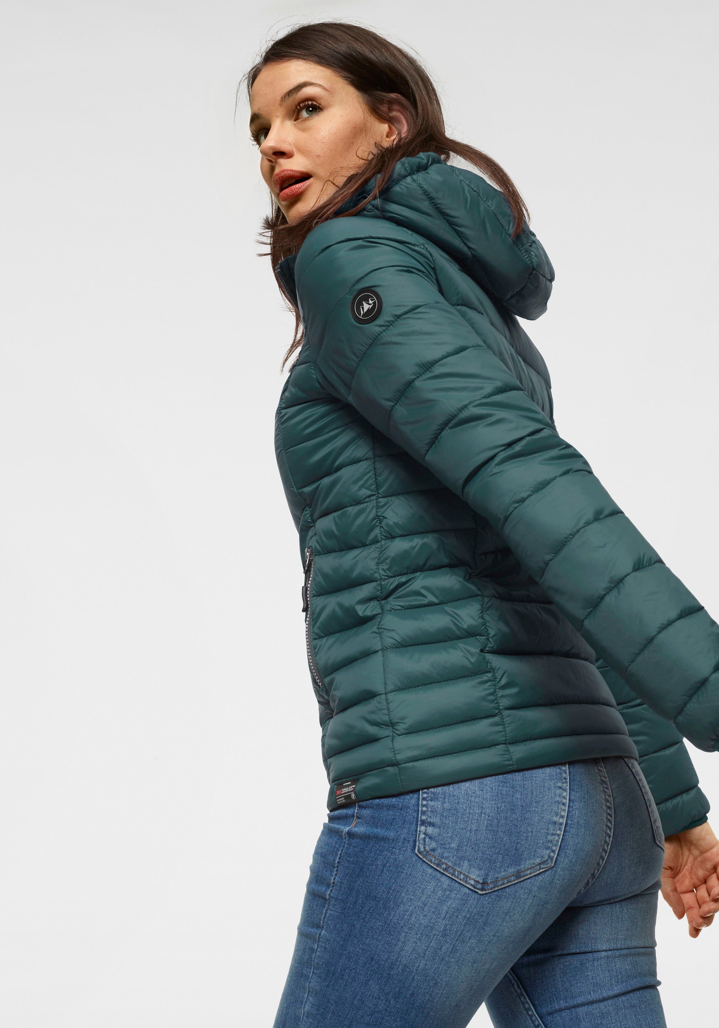 Polarino Steppjacke Übergangsjacke für kühle Tage, aus leichtem Webmaterial günstig online kaufen