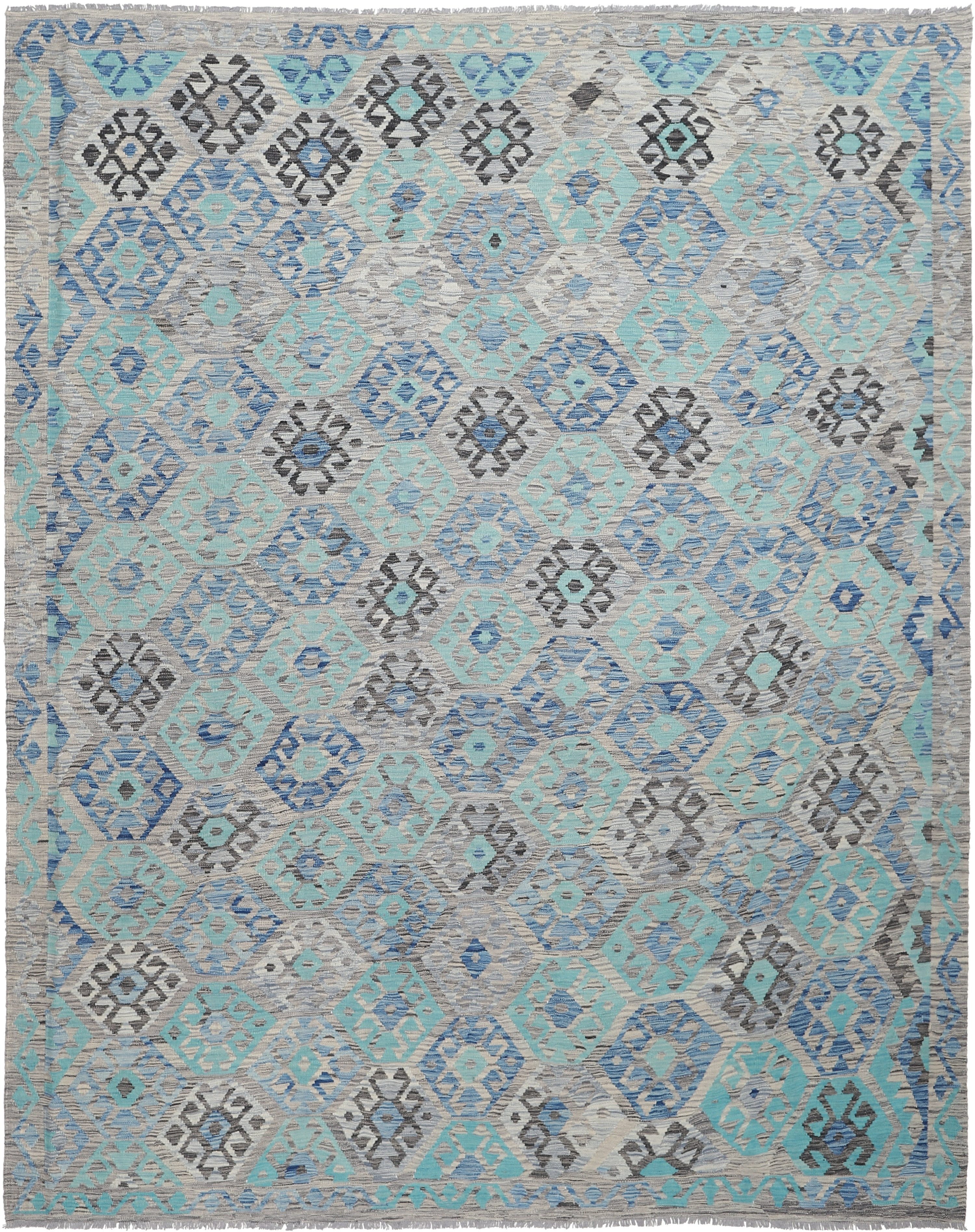 Carpet Avenue Teppich Kelim Afghan Royal 340x270, Rechteck, Höhe: 4 mm