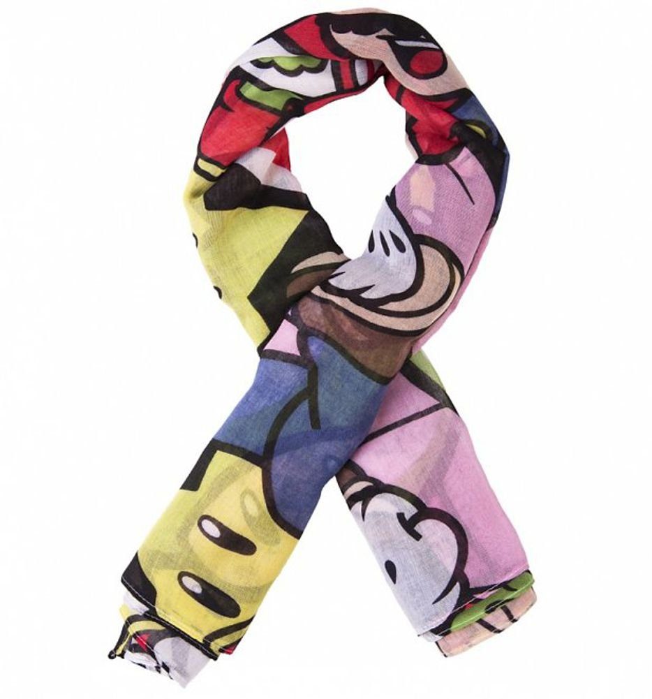 Super Mario Schal SUPER MARIO Schal Halstuch Tuch 90x135 cm Nintendo mit Luigi, Donkey, Yoshi