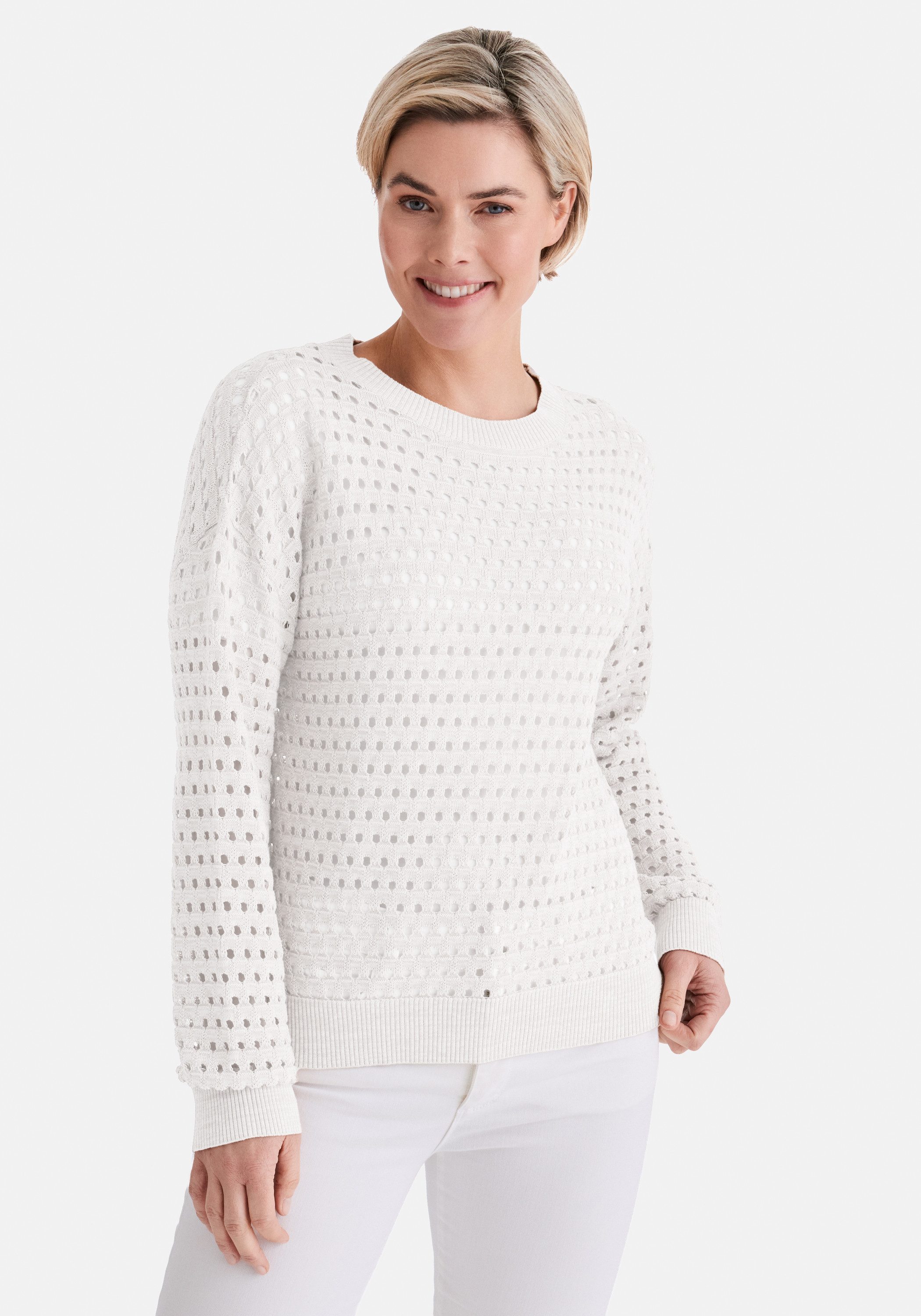 STOOKER WOMEN Strickpullover LULU Knitted Shirt Strickpullover Strick-Pullover Rundhals für Damen