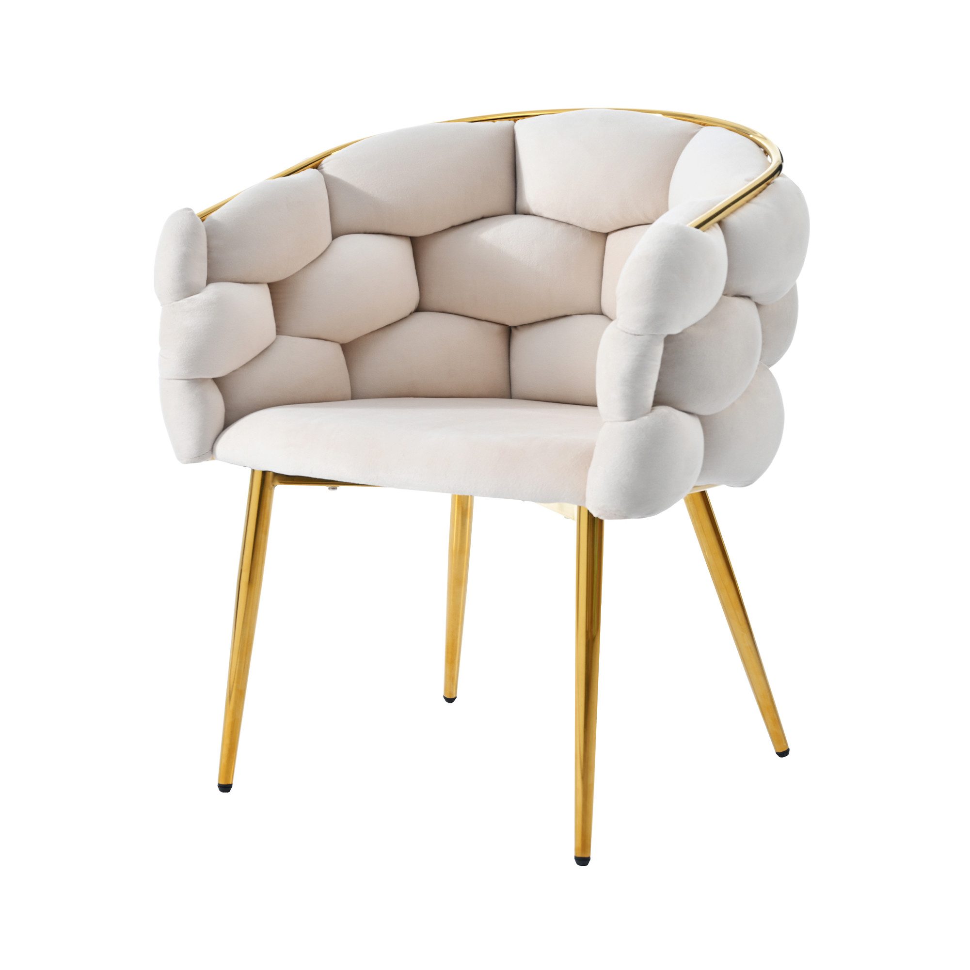 Celya Stuhl (1-St), Esszimmerstühle, Make-up Stühle, Samtstuhl, Sessel (1 S günstig online kaufen