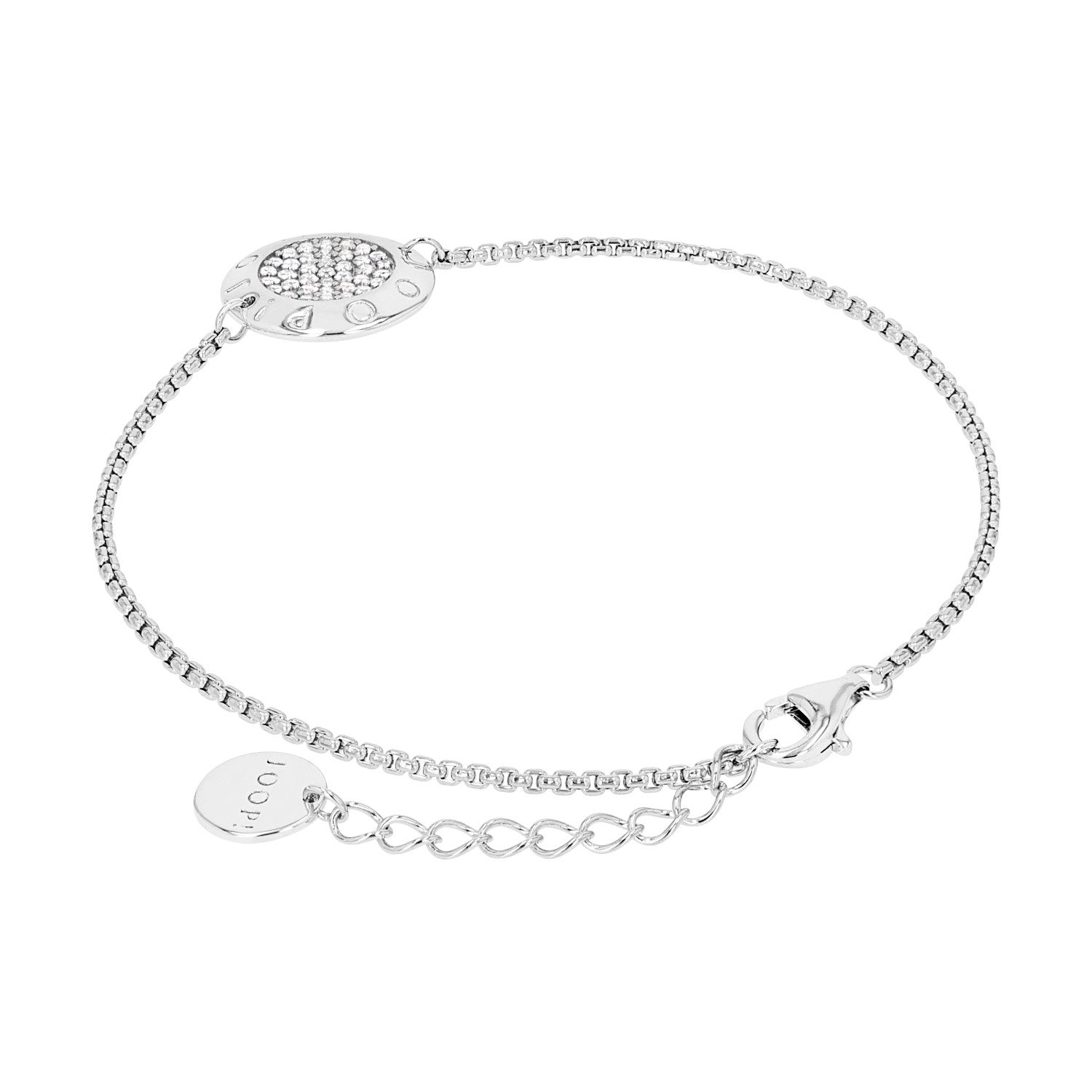 JOOP! Armband Kreis, mit Zirkonia (synth)