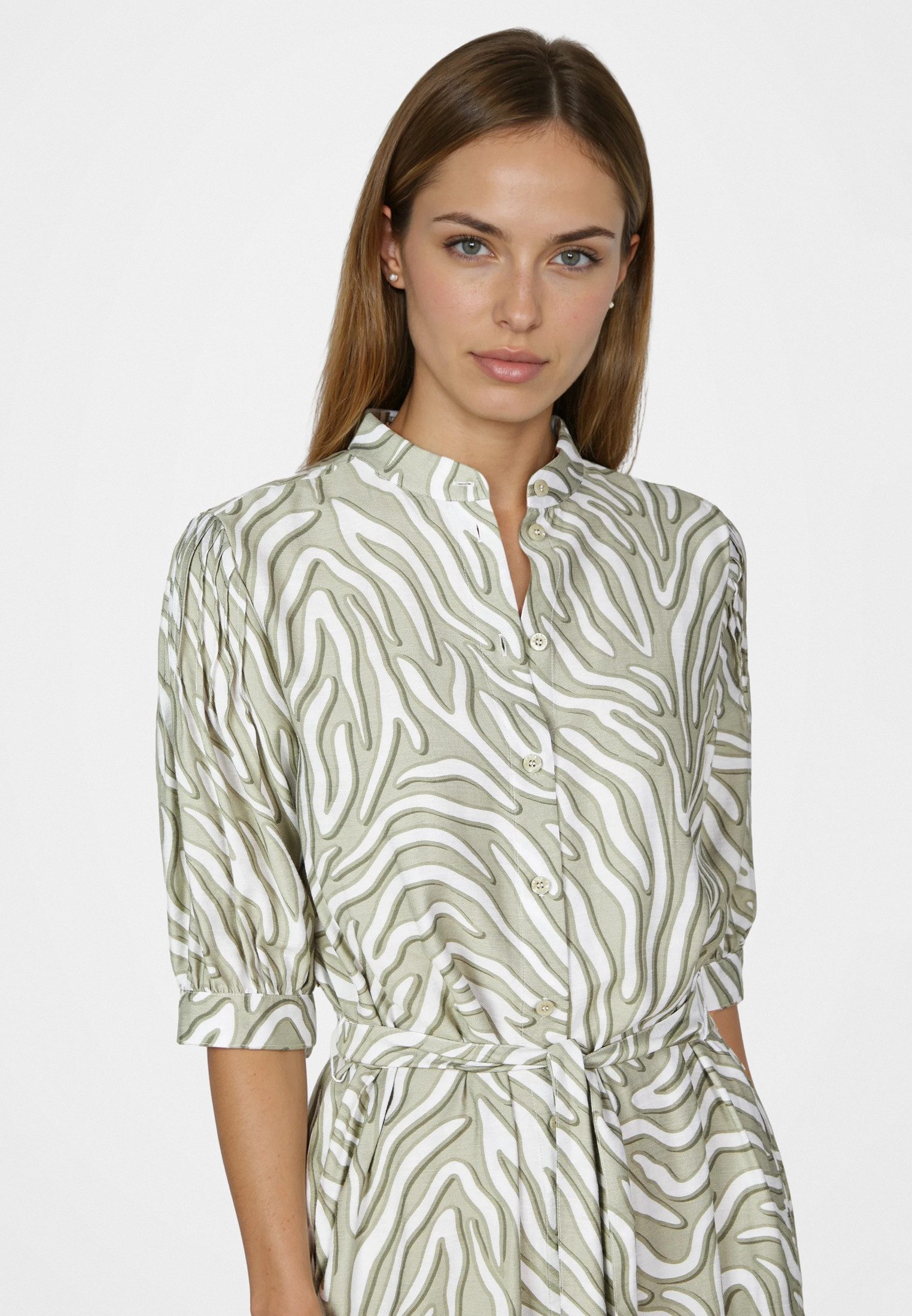 MARC AUREL Midikleid aus lässigem Print