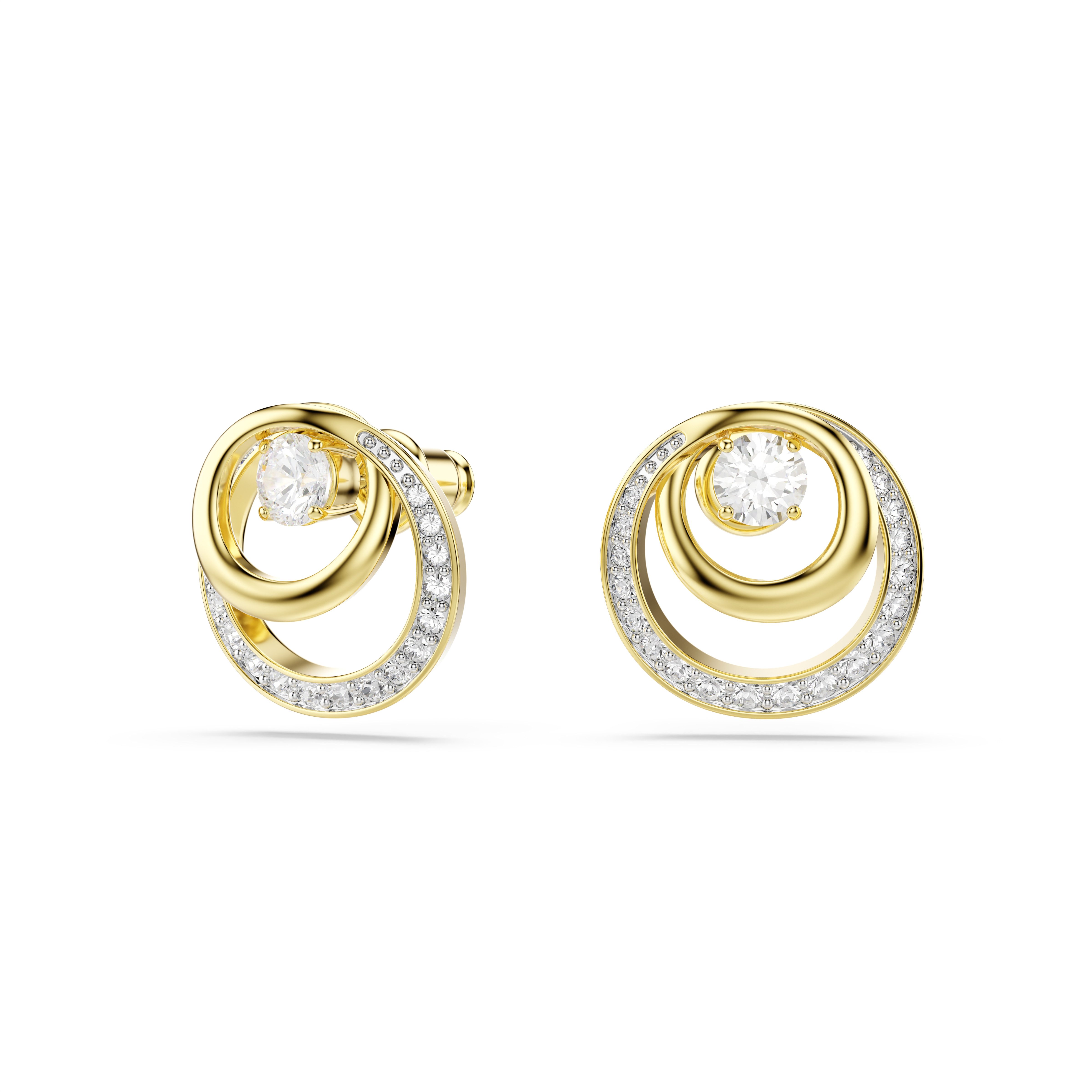 Swarovski Paar Ohrstecker Schmuck Geschenk Hyperbola Ohrringe, mit Swarovski® Kristall