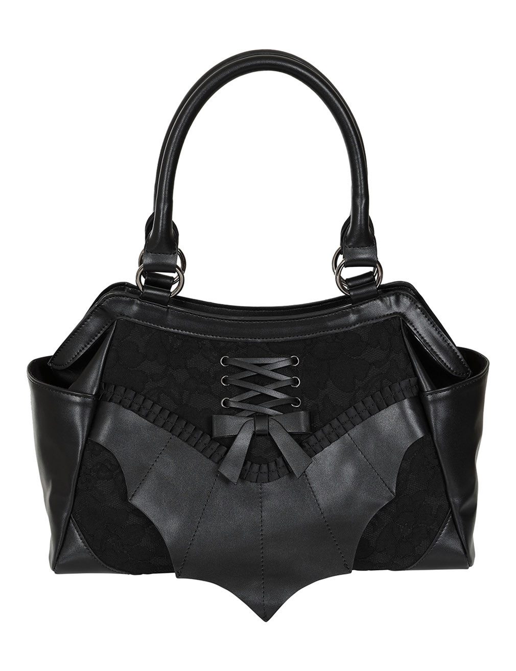 Banned Handtasche Hallow Keepers, Gothic Goth Grufti Fledermaus