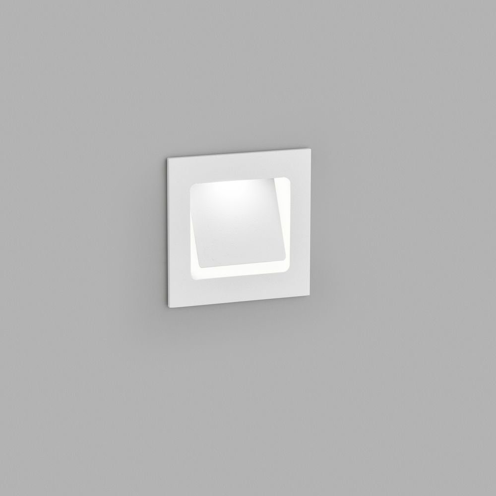 verbaut, Angabe, LED Wandeinbauleuchte in fest Weiß-matt LED, Einbauleuchte click-licht 250lm IP54, 2W keine Ja, Sent LED Einbaustrahler, enthalten: Leuchtmittel warmweiss, Einbauleuchte