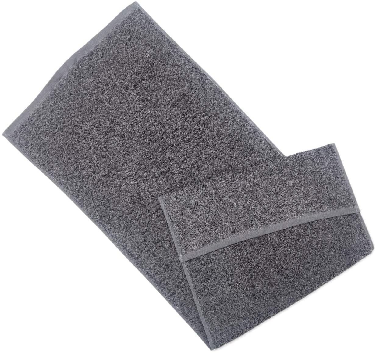 søstre & brødre Sporthandtuch Sporthandtuch, 450 g/m², 40 x 100 cm, 100% Baumwolle Frottier, mit praktischer Kapuze