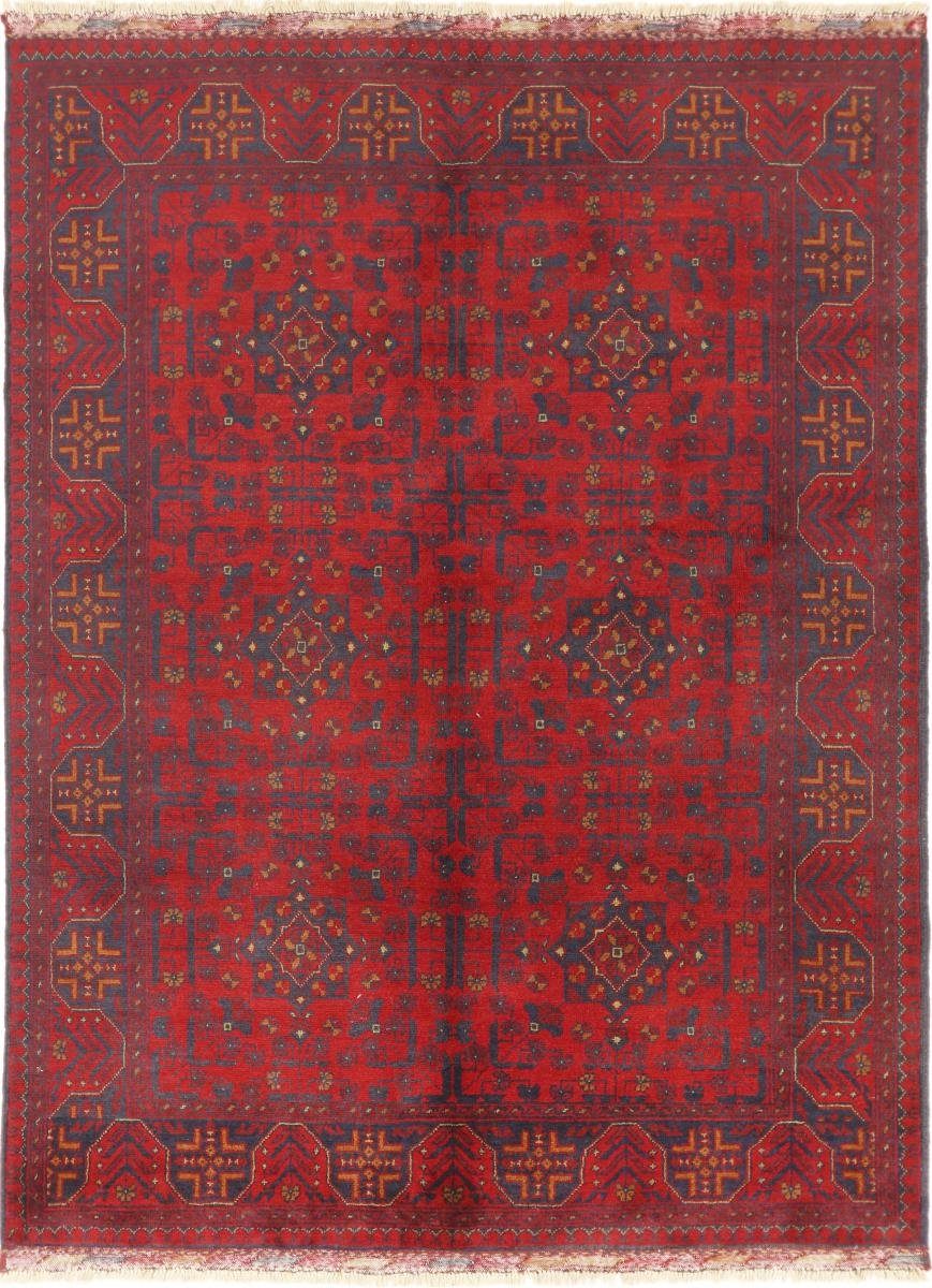 Orientteppich 6 Mohammadi Handgeknüpfter Höhe: Trading, Nain mm Khal rechteckig, Orientteppich, 148x200