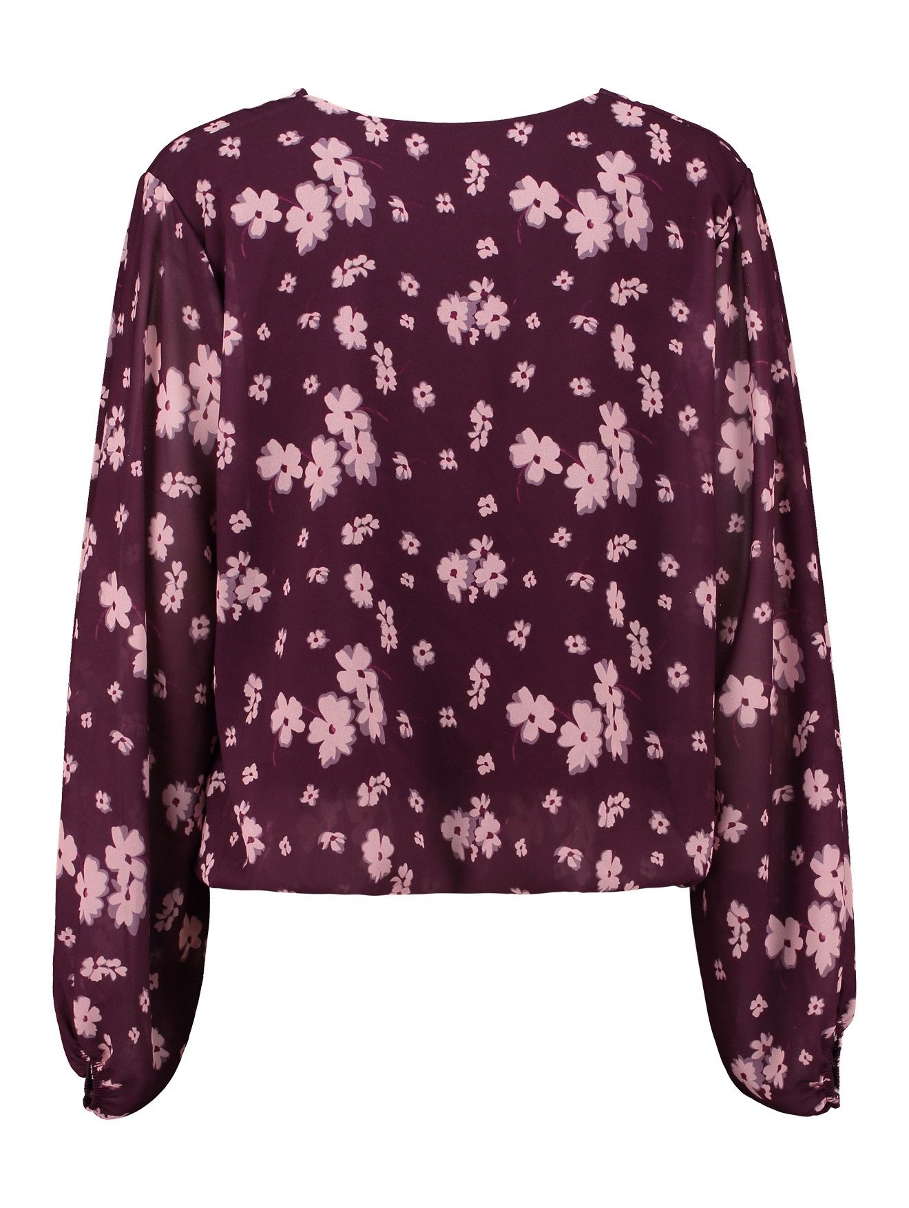 HaILY’S T-Shirt LS P TP Ja44smina, 8245 burgundy flower
