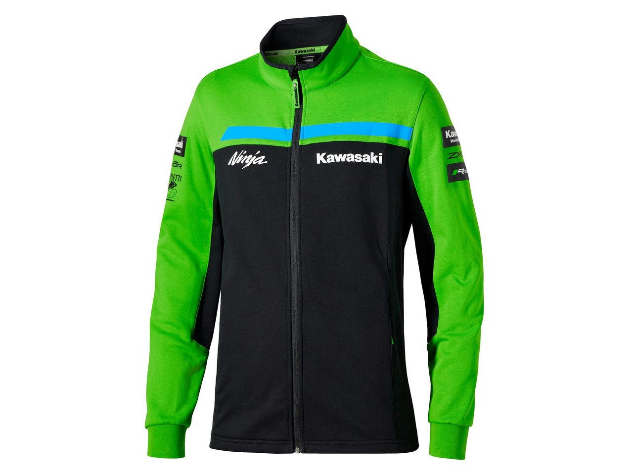 Kawasaki Sweatjacke Kawasaki WSBK Team Replika Sweatshirt Jacke Herren