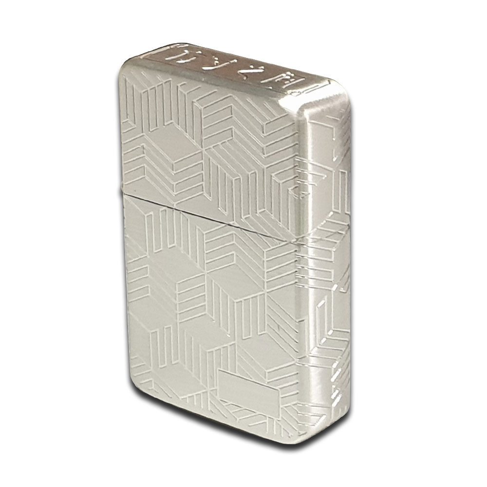 Coumo Feuerzeuge Design Benzinfeuerzeug, edel, mit Metall Geschenk Box