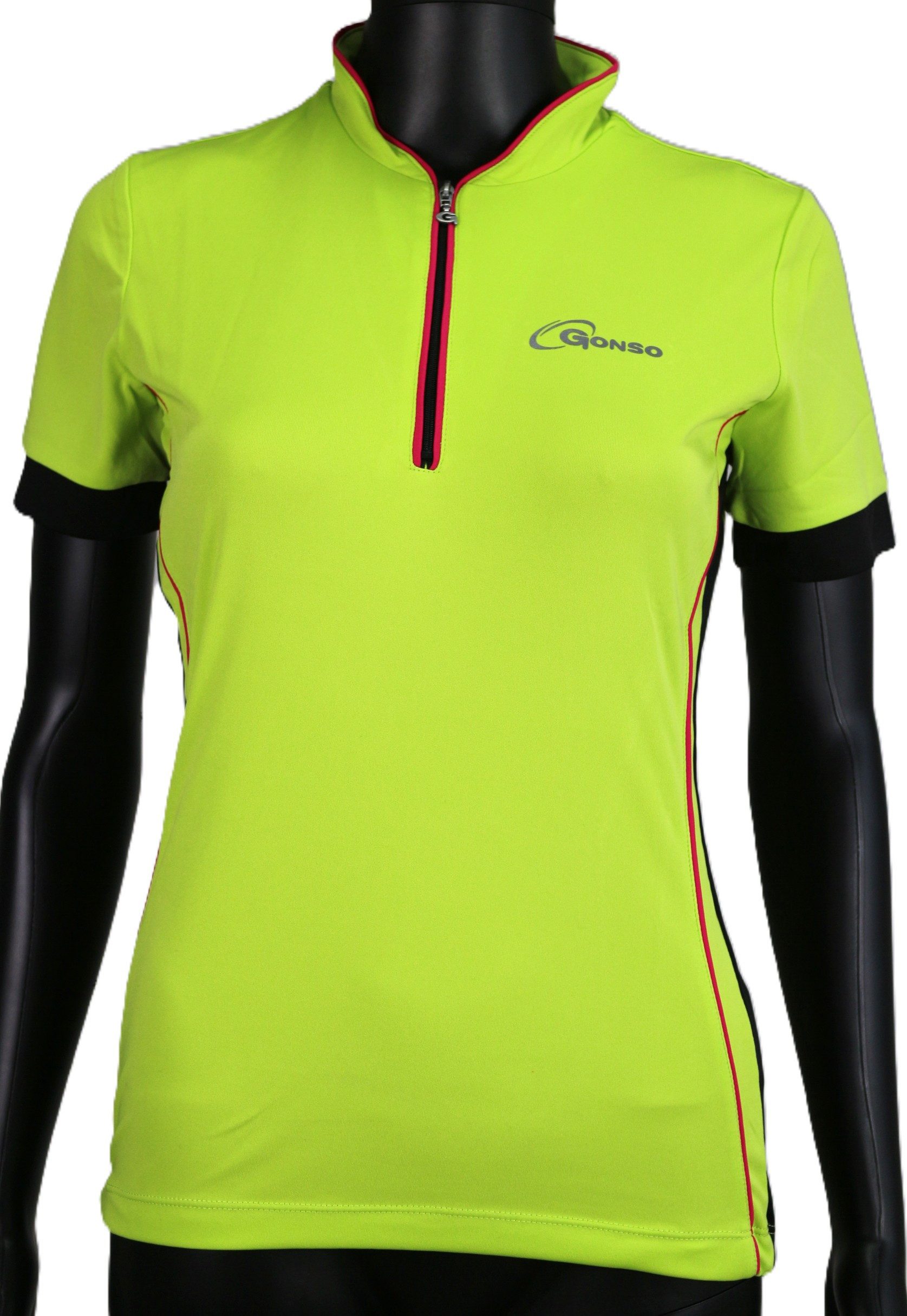 Gonso Radtrikot Damen Radtrikot Vista Bike Shirt Eng anliegender, athletischer Schnitt