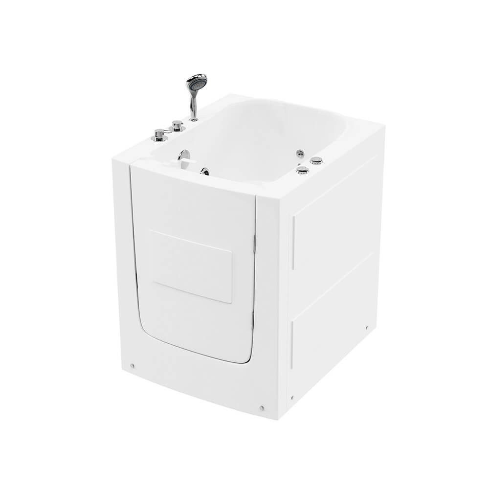 HOME DELUXE Badewanne Seniorenbadewanne VITAL - L sitzend Rechts