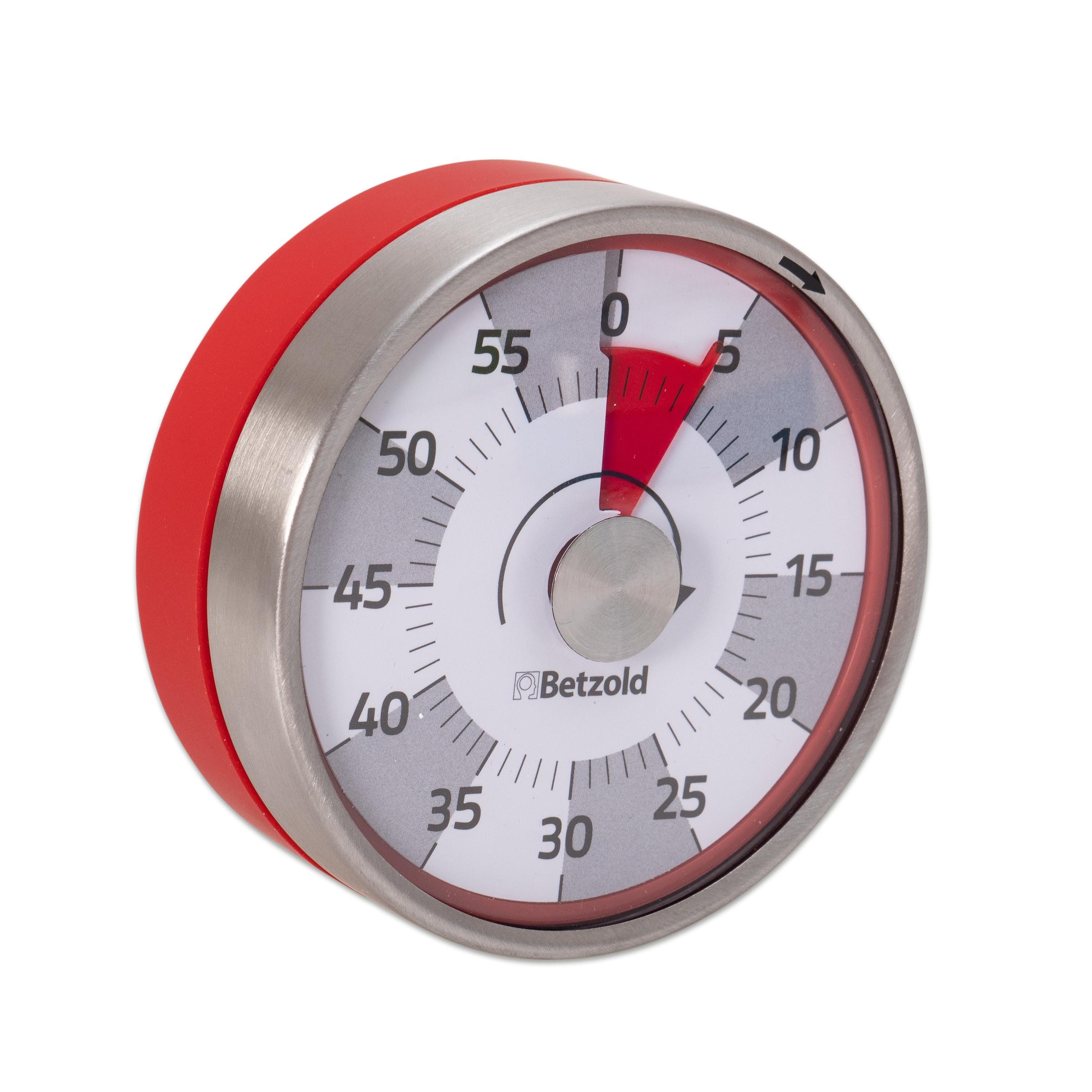 Betzold Kurzzeitmesser - Automatik-Timer mit Magnet – Mechanisch, Zeit-Management Klassenzimm – Bild 3 von 4