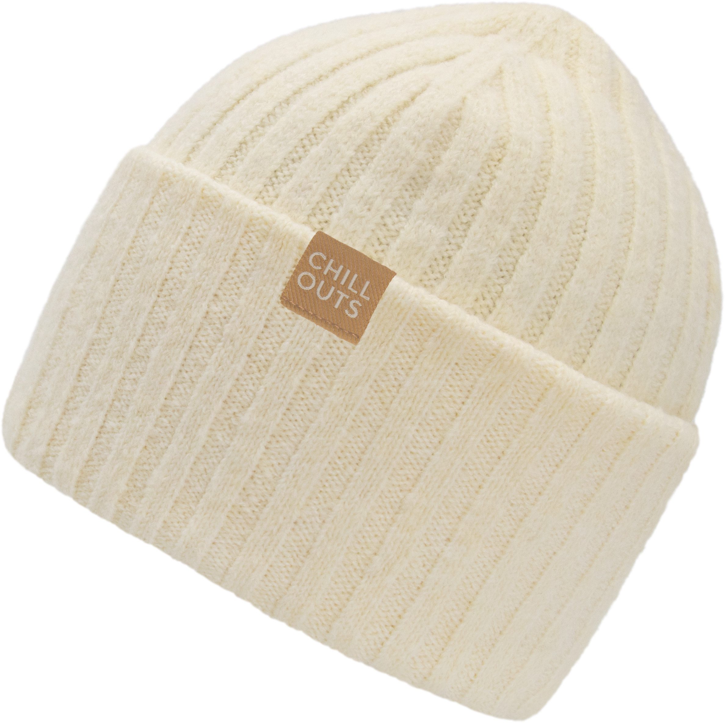 chillouts Beanie Claire Hat Modische Beanie mit extra hohem Umschlag