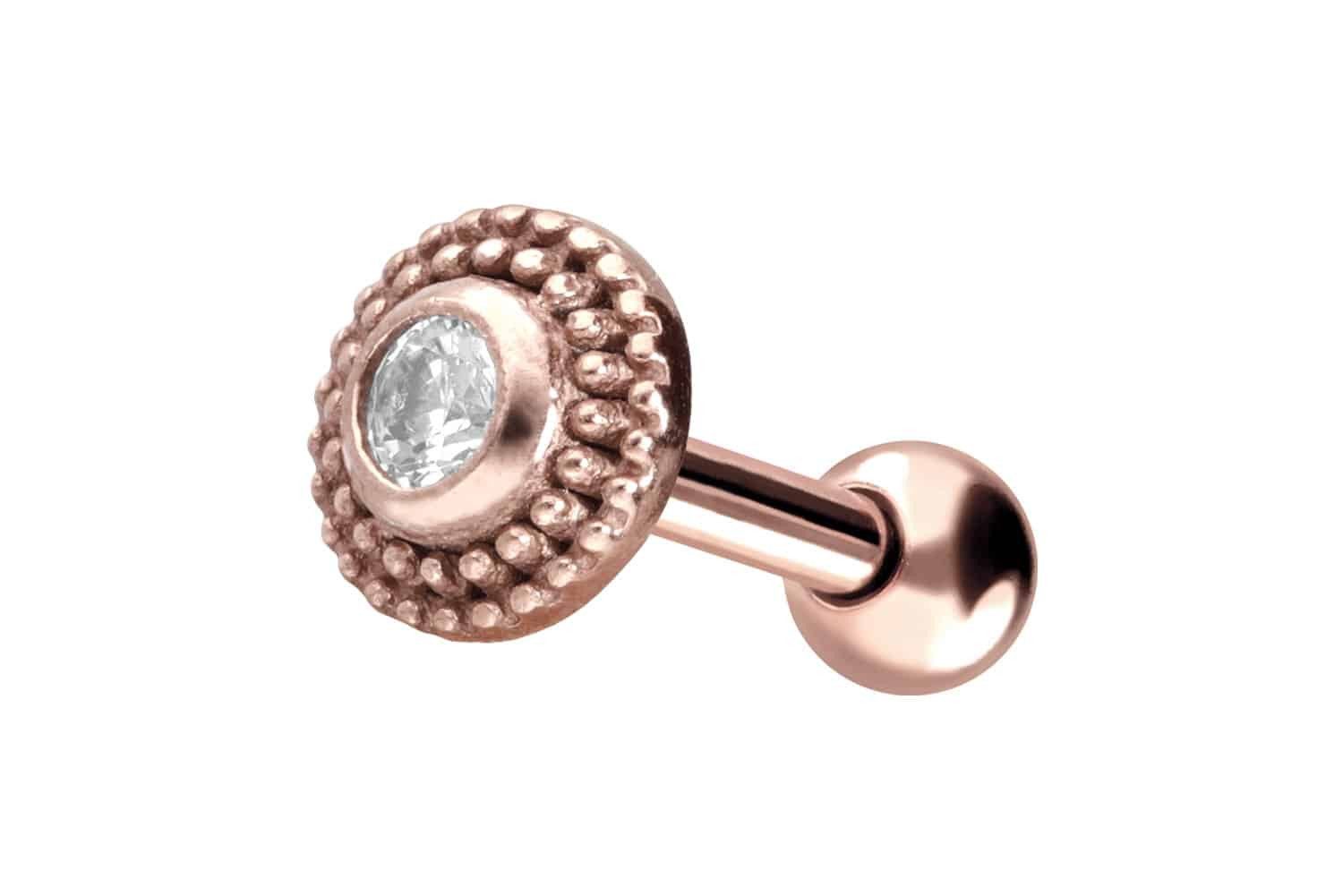 PIERCINGLINE Piercing-Set Chirurgenstahl Ohrpiercing KRISTALL + günstig online kaufen