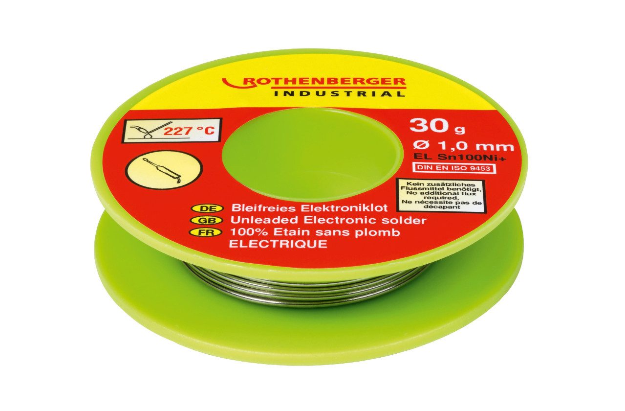 Rothenberger Lötkolben Rothenberger Elektroniklot 30 g bleifrei