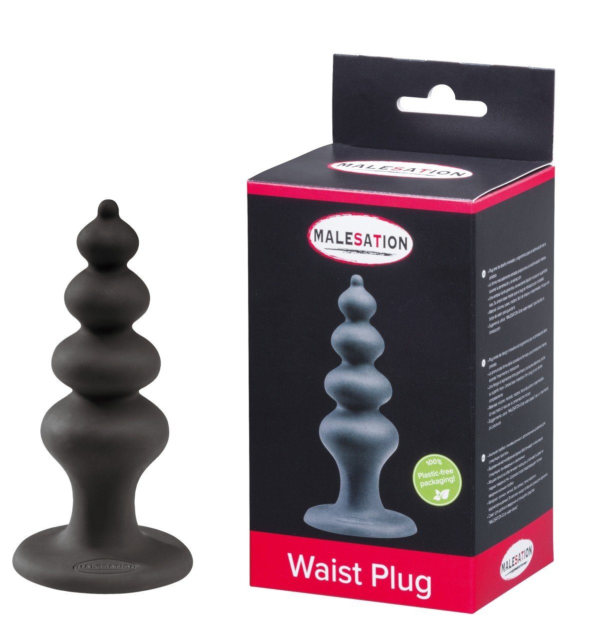 Malesation Analplug - Waist Plug Varianten) (div. MALESATION