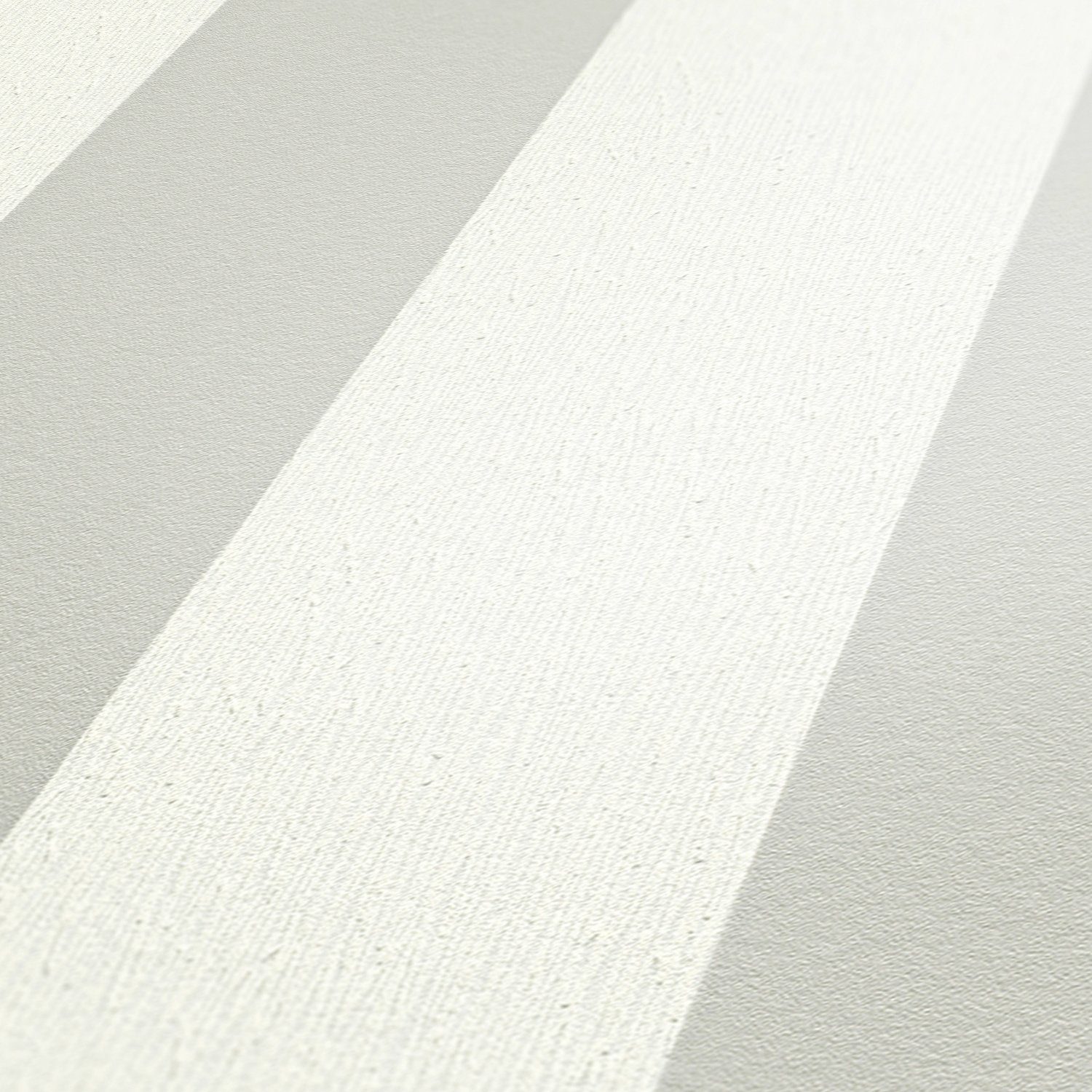 A.S. Trendwall, gestreift, Vliestapete grau/weiß Tapete Streifen, Streifen Création