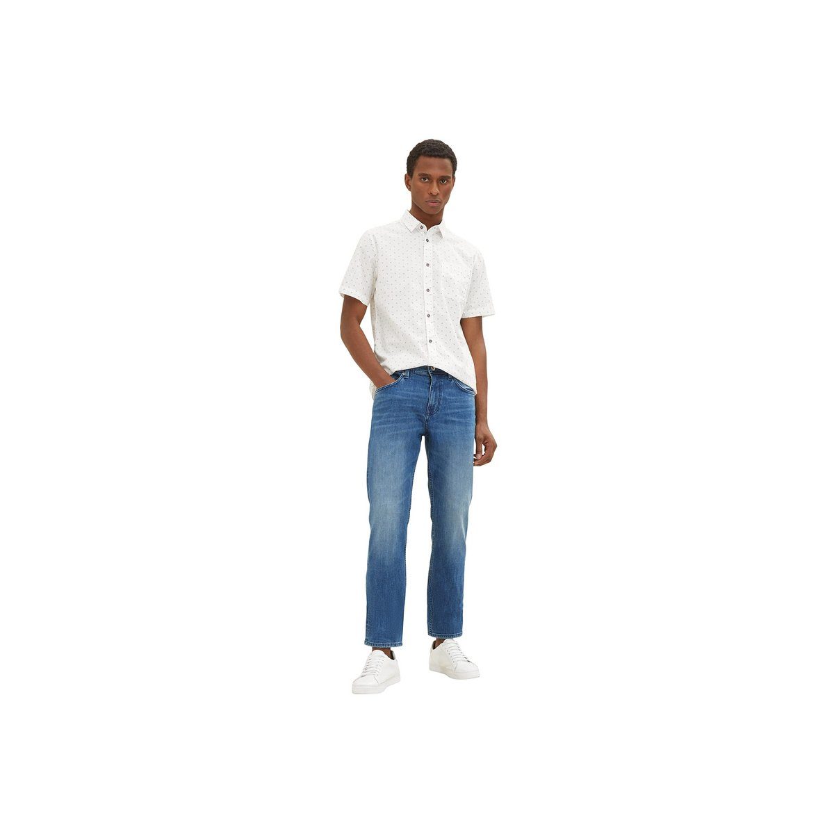 grau TOM (1-tlg) 5-Pocket-Jeans TAILOR