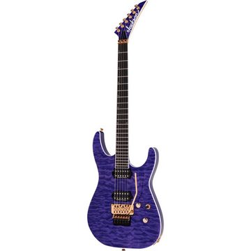 Jackson E-Gitarre, Pro Series Soloist SL2Q MAH EB Transparent Purple - E-Gitarre