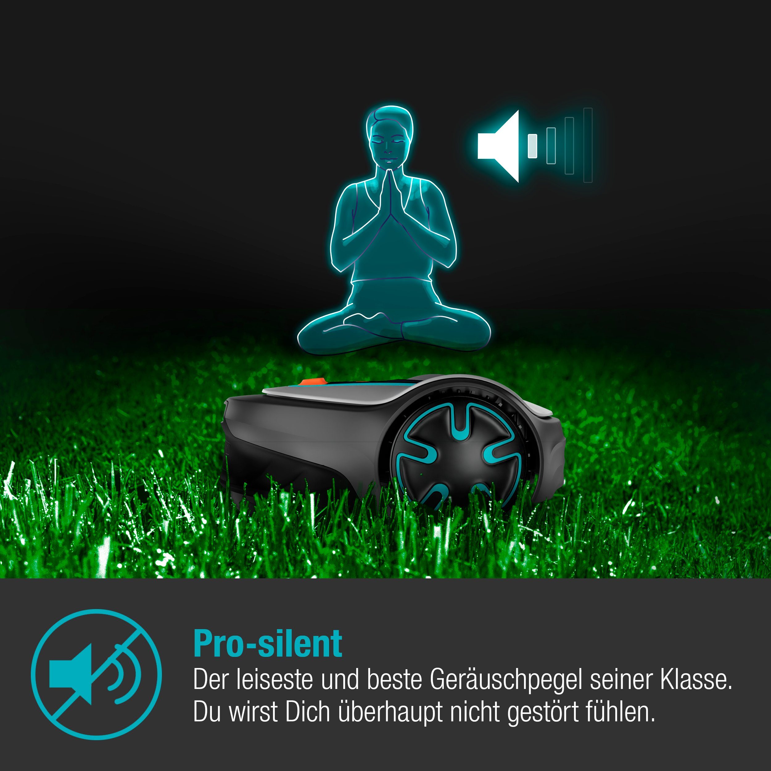 GARDENA Rasenmähroboter SILENO minimo 2...