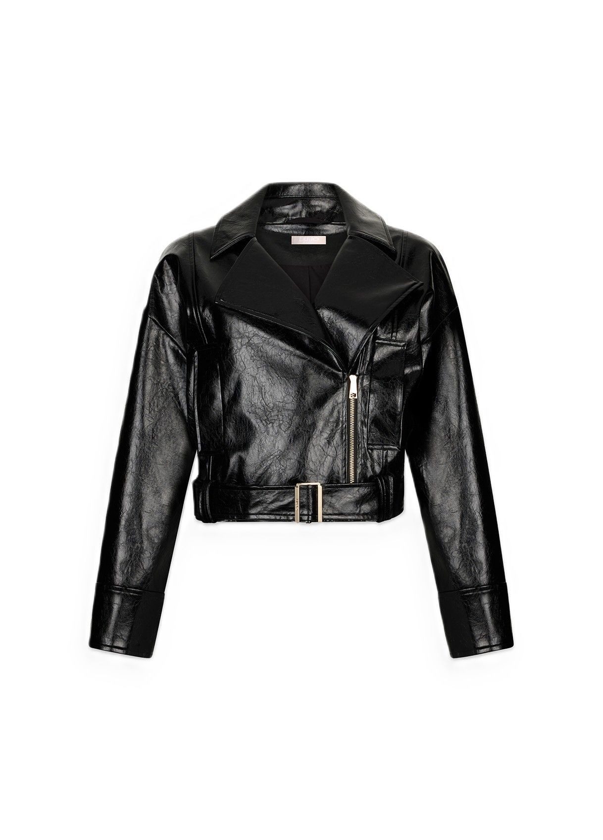 Liu Jo Bikerjacke - Lederjacke für Damen - Lederimitatjacke