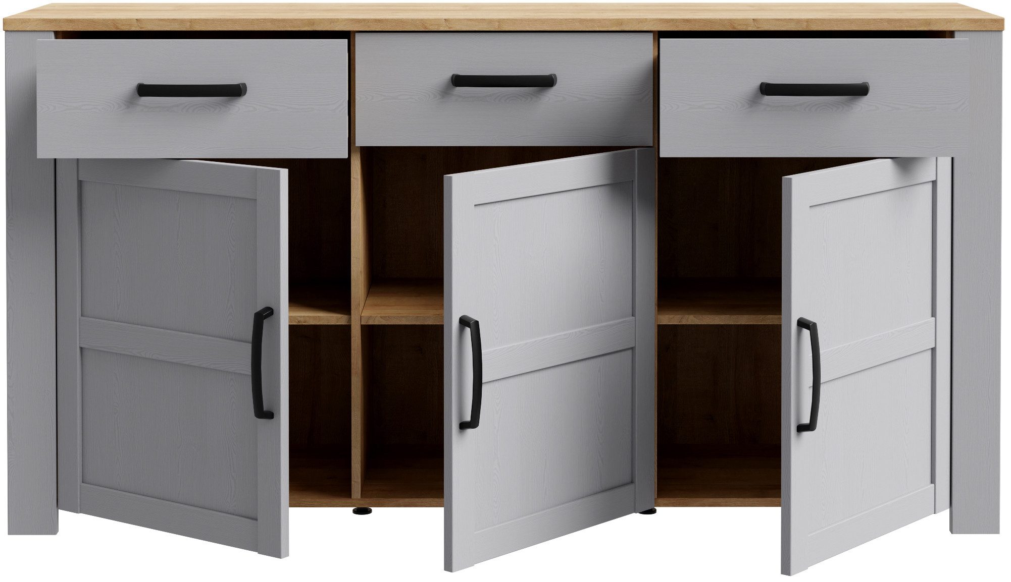 FORTE Sideboard Bohol, Breite 166 cm