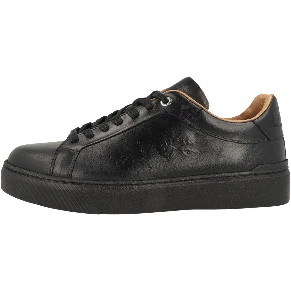 La Martina LFM262 Herren Sneaker Turnschuhe, Sportschuhe, Freizeitschuhe, Halbschuhe, Schnürschuhe