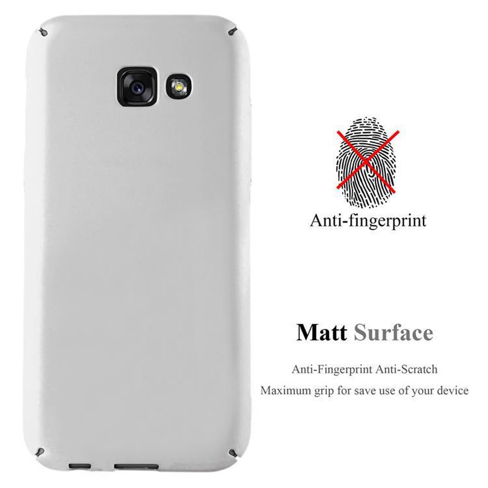 Cadorabo Handyhülle für Samsung Galaxy A3 2017 Hülle Samsung Galaxy A3 2017, Handy Schutzhülle - Hülle - Robustes Hard Cover Back Case Bumper